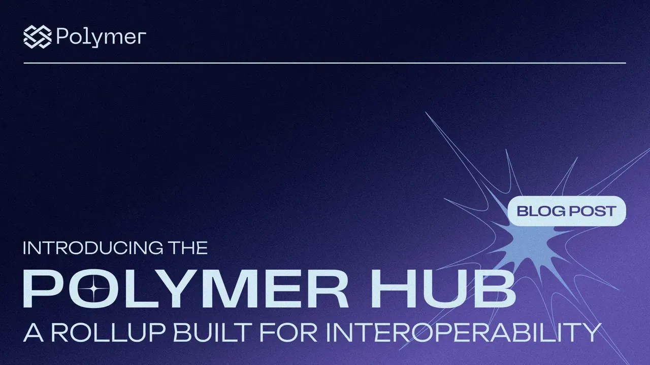Introducing the Polymer Hub: A Rollup built for Interoperability